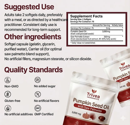TRIVEA™ Pumpkin Seed Oil Formula